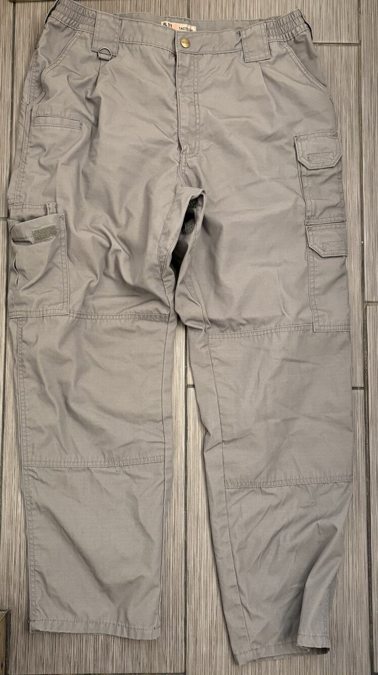 5.11 Tactical Gray Ripstop Cargo Pants Men’s Size 38x32 Series 74273